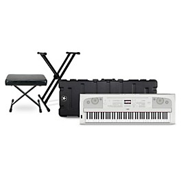 Yamaha DGX670 88-key Arranger Piano Package With Road Runner Hardshell Keyboard Case (Bench/Stand Included)