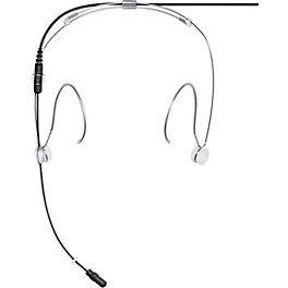 Shure DH5 DuraPlex Omnidirectional Headset Microphone (MTQG Connector) MTQG Black