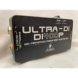 Used Behringer DI400P Passive Direct Box