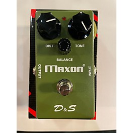 Used Maxon DISTORTION AND SUSTAINER Effect Pedal