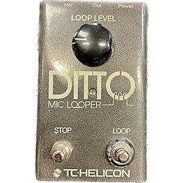 Used TC-Helicon DITTO MIC LOOPER Pedal