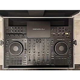 Used Denon DJ DJ PRIME 4+ Standalone Streaming 4-Channel DJ Controller Black DJ Controller