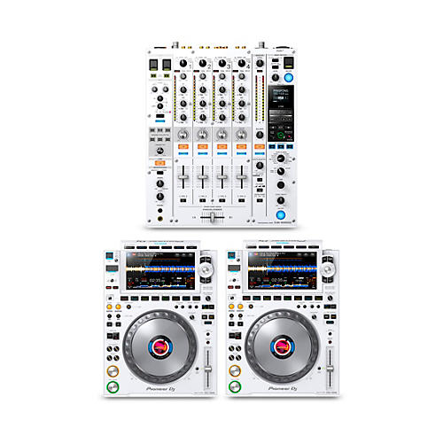 Pioneer Dj Dj Package With Djm 900nxs2 W Mixer And Cdj 3000 Media Players Guitar Center