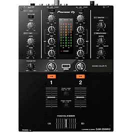 Open Box Pioneer DJ DJM-250MK2 2-Channel DJ Mixer With rekordbox