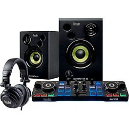 Open Box Hercules DJ DJStarter Kit with Controller, Speakers and Headphones Level 1