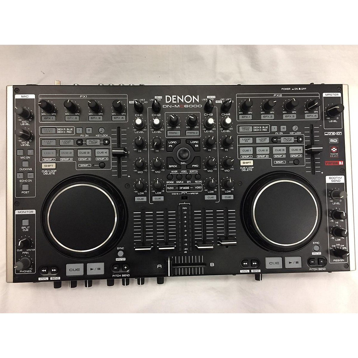 Used Denon DNMC6000 DJ Controller Guitar Center