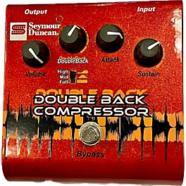 Used Seymour Duncan DOUBLE BACK COMPRESSOR Effect Pedal