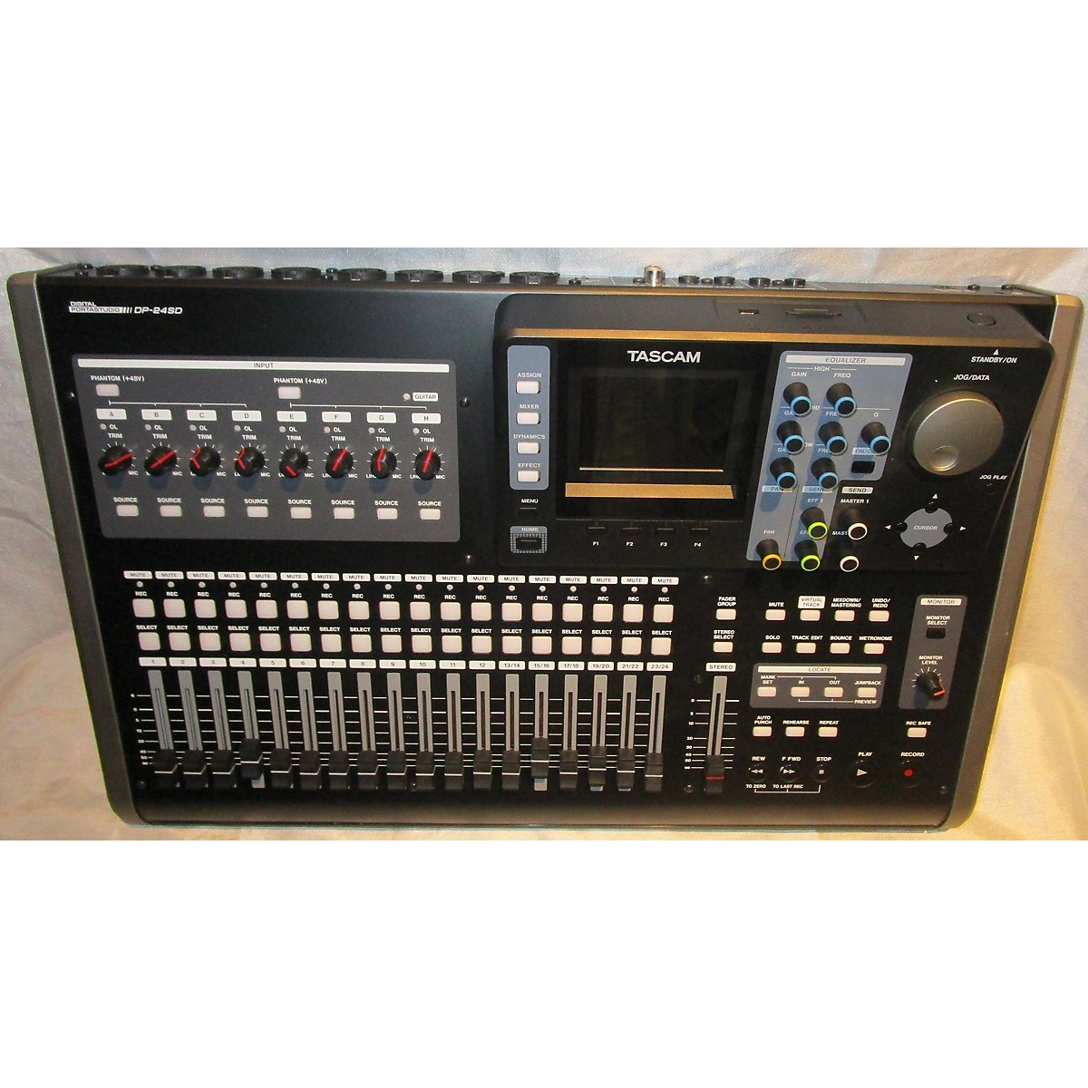 Used Tascam DP24SD MultiTrack Recorder Guitar Center