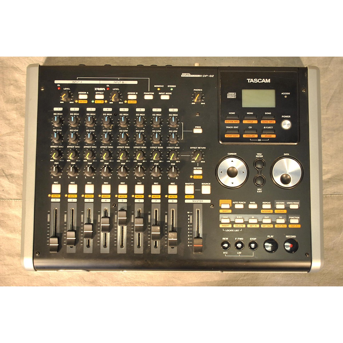 Used Tascam DP02CF MultiTrack Recorder Guitar Center
