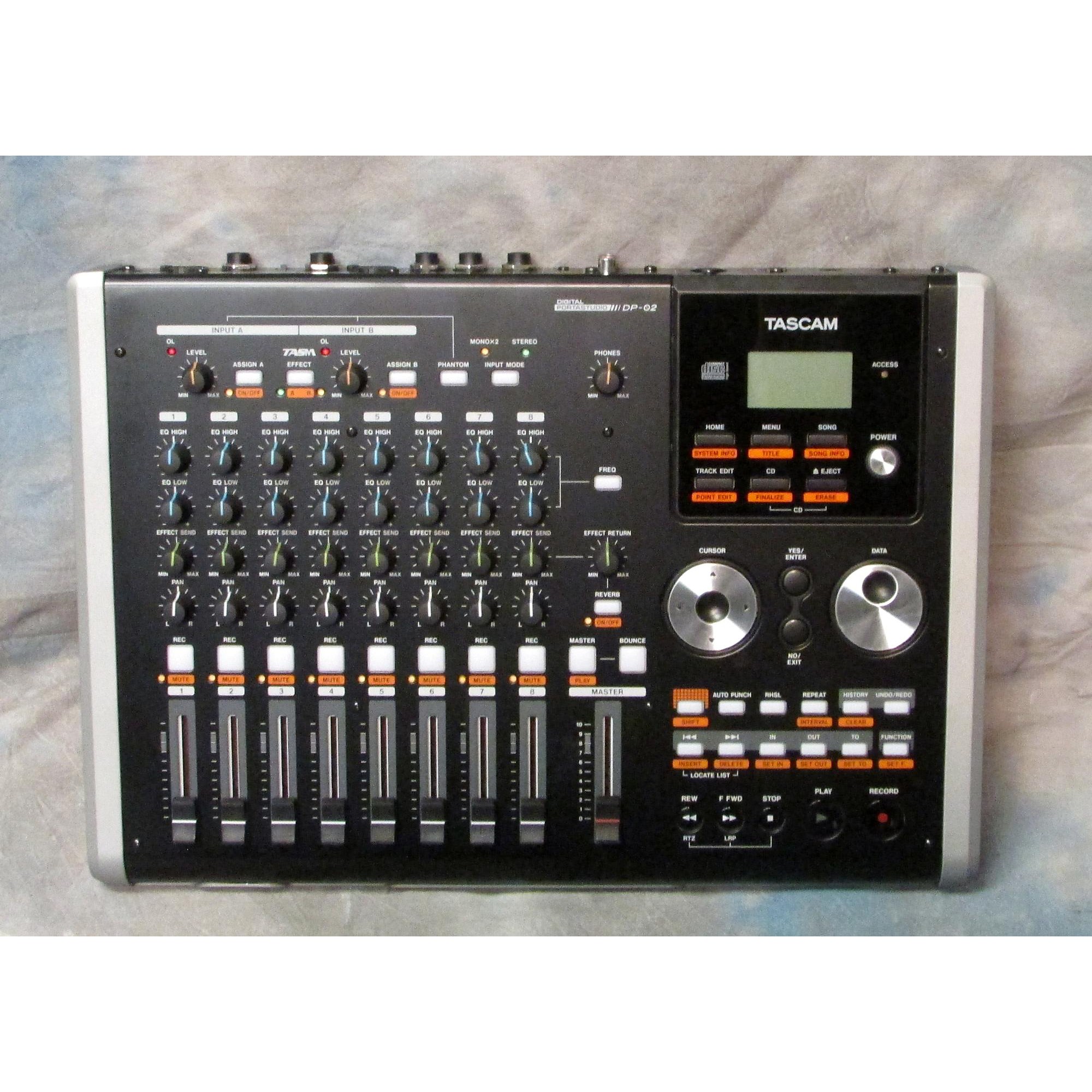 Used Tascam DP02CF MultiTrack Recorder Guitar Center