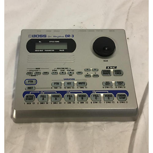 Used Boss DR3 Dr Rhythm Drum Machine Guitar Center