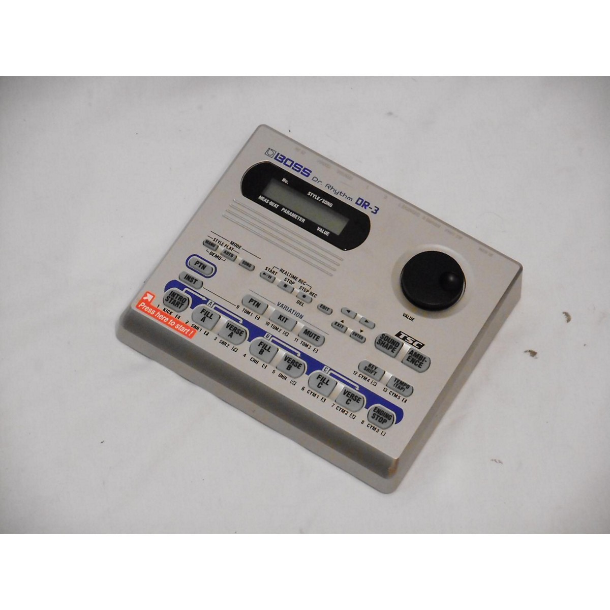 Used Boss DR3 Dr Rhythm Drum Machine Guitar Center