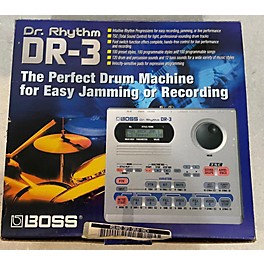 Used BOSS DR3 Dr Rhythm Drum Machine