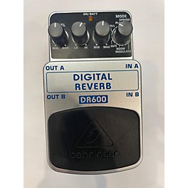 Used Behringer DR600 Digital Stereo Reverb Effect Pedal