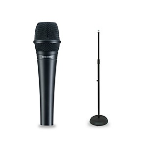 Digital Reference DRV200 Dynamic Lead Vocal Microphone and Mic Stand Package  