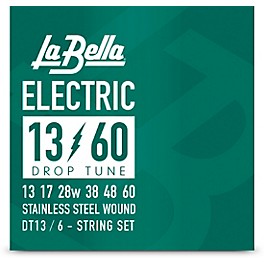 La Bella DT13 Drop Tune Stainless Steel 6-String Set