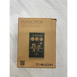 Used TC Helicon DUPLICATOR Effect Pedal Package