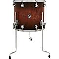DW DWe Wireless Acoustic/Electronic Convertible Floor Tom with Legs 16 x 14 in. Exotic Curly Maple Black Burst