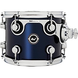 DW DWe Wireless Acoustic/Electronic Convertible Tom with STM 10 x 8 in. Lacquer Custom Specialty Midnight Blue Metallic