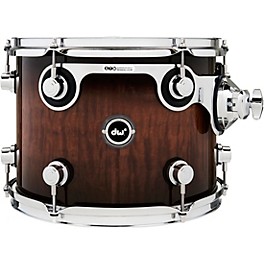 DW DWe Wireless Acoustic/Electronic Convertible Tom with STM 12 x 9 in. Exotic Curly Maple Black Burst