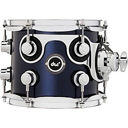 DW DWe Wireless Acoustic/Electronic Convertible Tom with STM 8 x 7 in. Lacquer Custom Specialty Midnight Blue Metallic