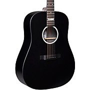 DX Johnny Cash Signature Dreadnought Acoustic-Electric Guitar Black