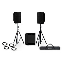 Yamaha DXR10mk3 10" 2000W Powered Loudspeaker Package With DXS12mk3 12" 2500W Powered Subwoofer, Stands & Cables