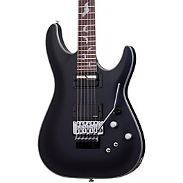 Blemished Schecter Guitar Research Damien Platinum 6 With Floyd Rose and Sustainiac Electric Guitar