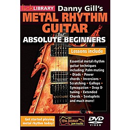 Licklibrary Danny Gill's Metal Rhythm Guitar (Absolute Beginners Series) Lick Library Series DVD by Danny Gill