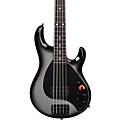 Ernie Ball Music Man DarkRay 5 5-String Electric Bass Guitar Silverburst