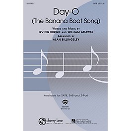 Cherry Lane Day-O (The Banana Boat Song) 2-Part Arranged by Alan Billingsley