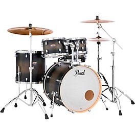 Open Box Pearl Decade Maple 5-Piece Shell Pack With 22" Bass Drum Level 1 Satin Black Burst