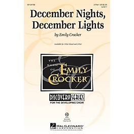 Hal Leonard December Nights, December Lights (Discovery Level 1) UNIS/2PT composed by Emily Crocker