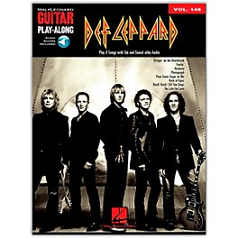 Hal Leonard Def Leppard Guitar Play-Along Volume 145 (Book/Online Audio)