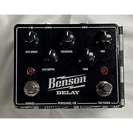 Used Benson Amps Delay Effect Pedal
