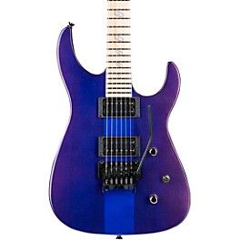 Caparison Guitars Dellinger II Prominence MF Electric Guitar Transparent Spectrum Blue
