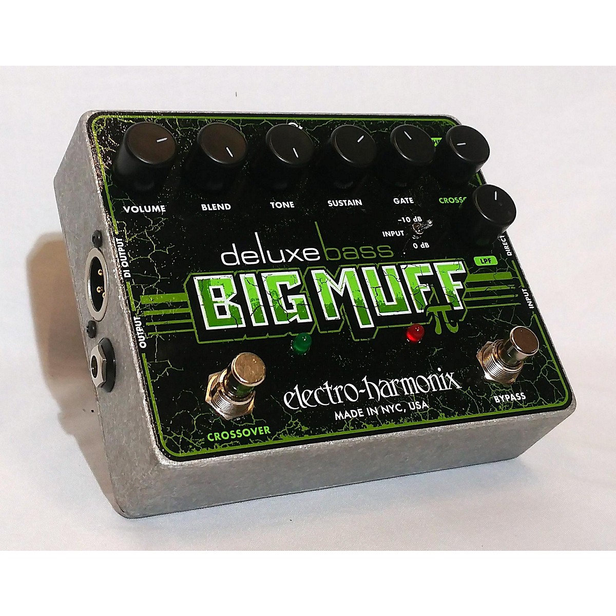 Used ElectroHarmonix Deluxe Bass Big Muff Distortion Bass Effect Pedal