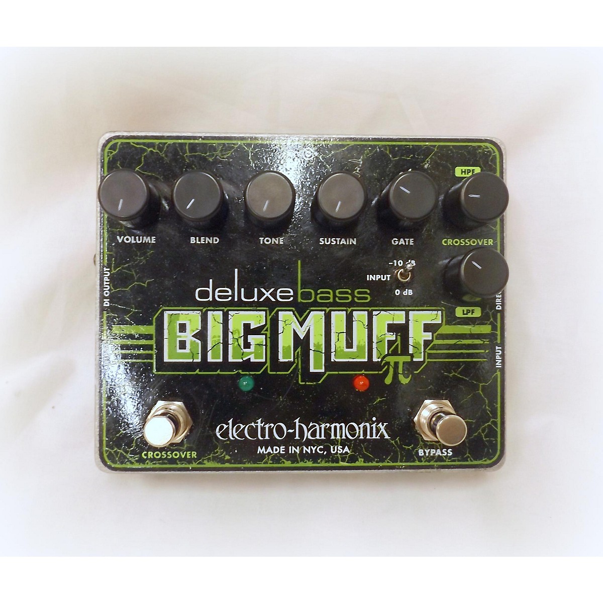 Used ElectroHarmonix Deluxe Bass Big Muff Distortion Bass Effect Pedal