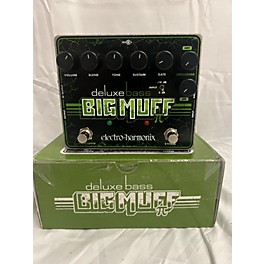 Used Electro-Harmonix Deluxe Bass Big Muff Distortion Bass Effect Pedal