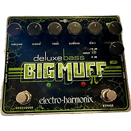 Used Electro-Harmonix Deluxe Bass Big Muff Distortion Bass Effect Pedal