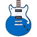 D'Angelico Deluxe Brighton Limited-Edition Solid Body Electric Guitar Sapphire 197881037291