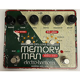 Used Electro-Harmonix Deluxe Memory Man 550t Effect Pedal