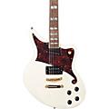D'Angelico Deluxe Series Bedford Electric Guitar With Stopbar Tailpiece Vintage White