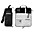 Ahead Deluxe Stick Bag Black with Gray Trim, Gray Interior
