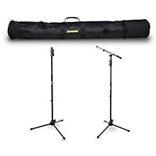 Shure Deluxe Tripod Mic Stand Pistol Grip Set With Carrying Bag