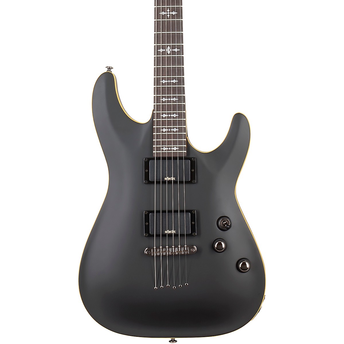 Schecter Guitar Research Demon-6 Electric Guitar Satin Aged Black ...