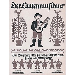 Schott Der Lautenmusikant Band 1 (German Language) Schott Series Softcover