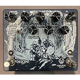 Used Walrus Audio Descent Reverb Effect Pedal