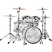Design Series Acrylic 5-Piece Shell Pack with Chrome Hardware Clear