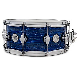 DW Design Series Maple Snare Drum - Royal Strata Finish Ply